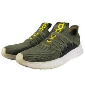 adidas Lite Racer Adapt 4.0 Olive Yellow Men’s Size 8.5 Slip-On Sneakers